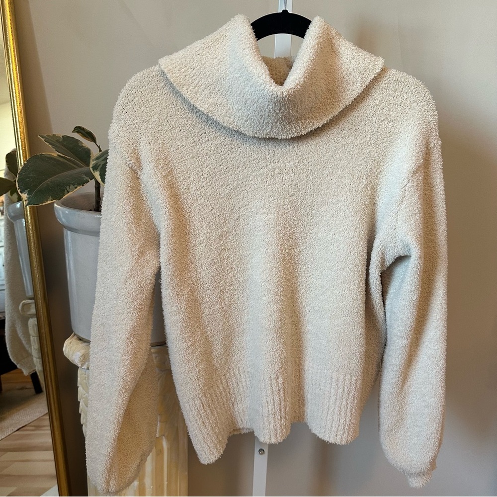 Cozy Cream Turtleneck Sweater